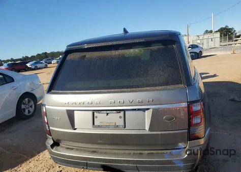 2017 Land Rover Range Rover Hse из США, поврежденный, VIN SALGS2FV5HA362590